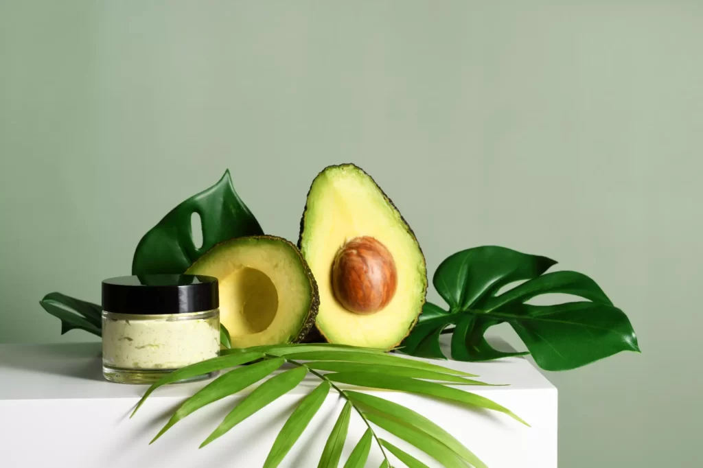 Mascarilla para el rostro de aguacate con zanahoria