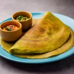 Crepes de lenteja y lino con aguacate